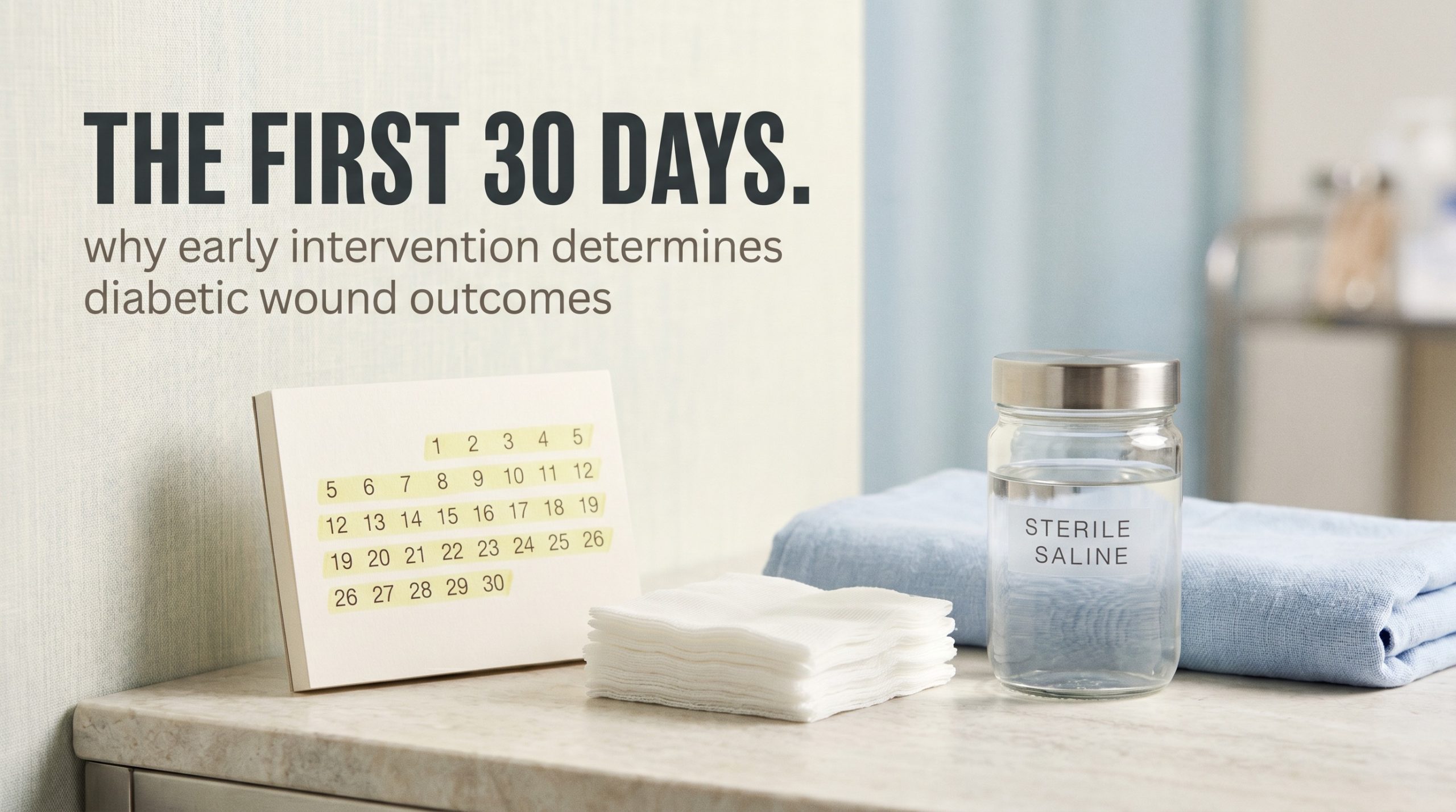 The First 30 Days - diabetic wound care window for outcomes, Precision Wound Centers Los Angeles